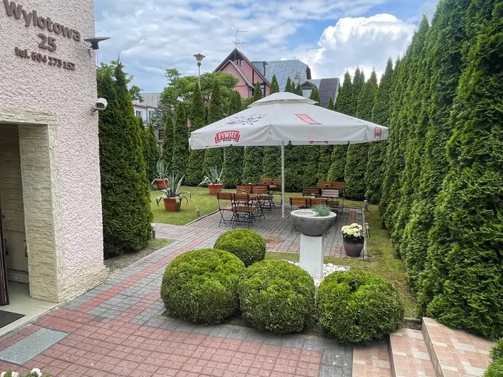 Ogród przy Villi Arkadiusz